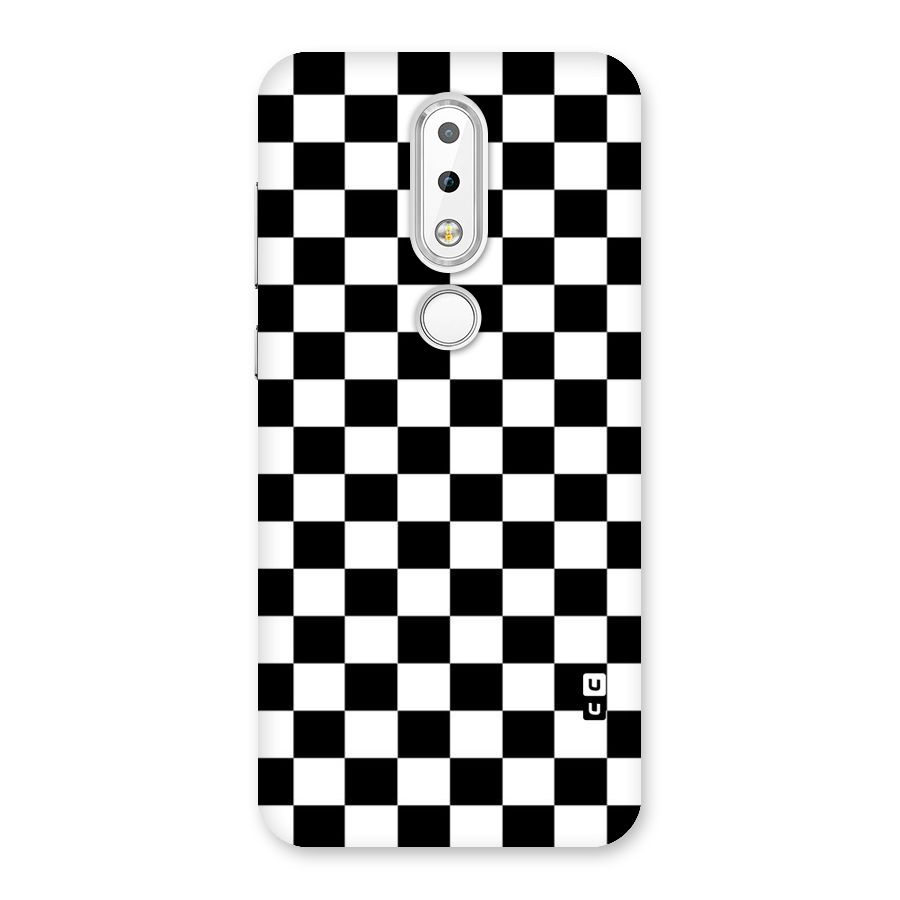 Classic Check Back Case for Nokia 6.1 Plus
