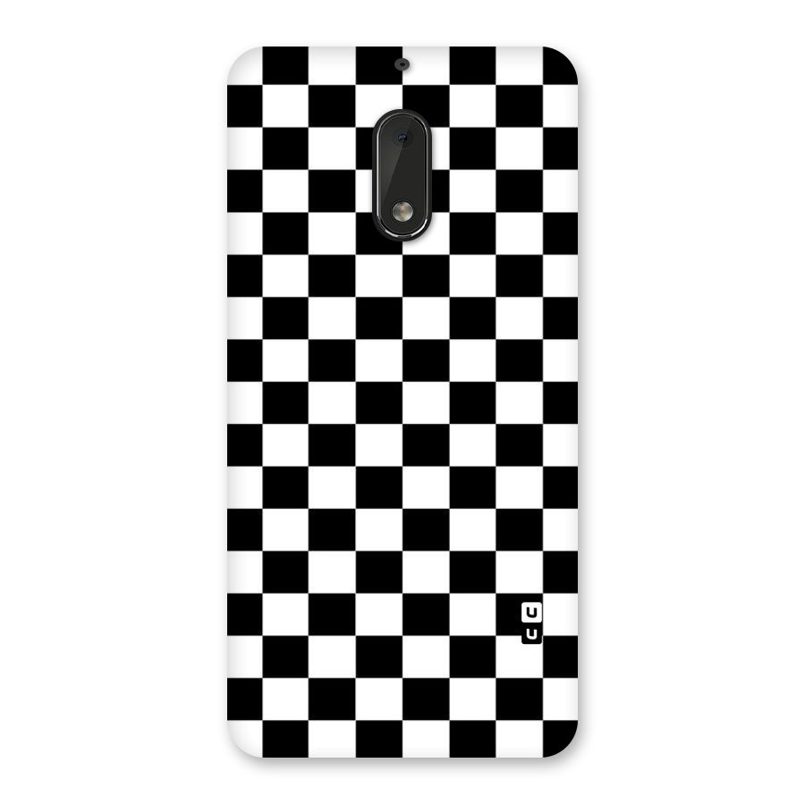 Classic Check Back Case for Nokia 6