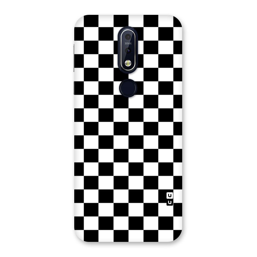 Classic Check Back Case for Nokia 7.1
