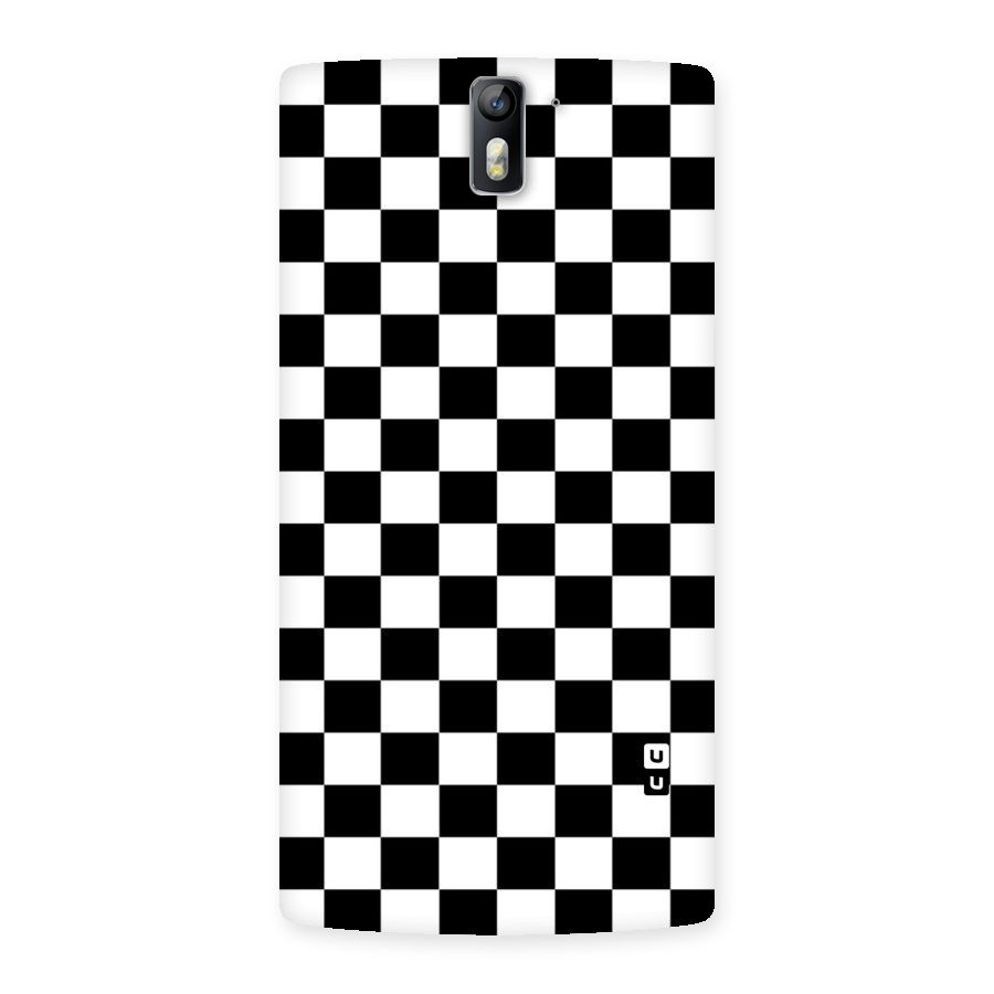 Classic Check Back Case for One Plus One