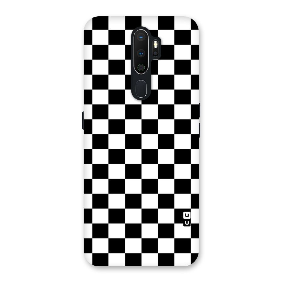 Classic Check Back Case for Oppo A5 (2020)