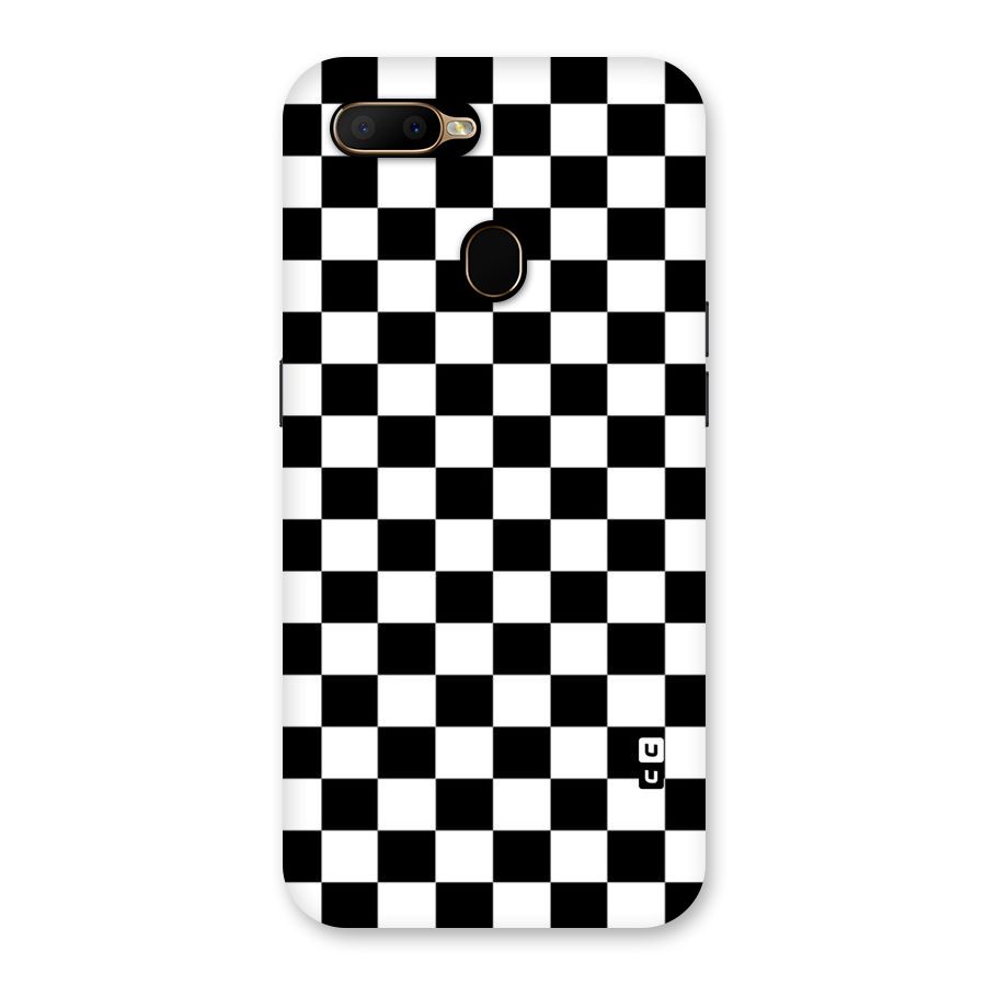 Classic Check Back Case for Oppo A5s