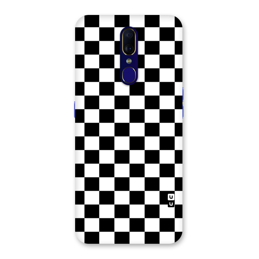Classic Check Back Case for Oppo F11