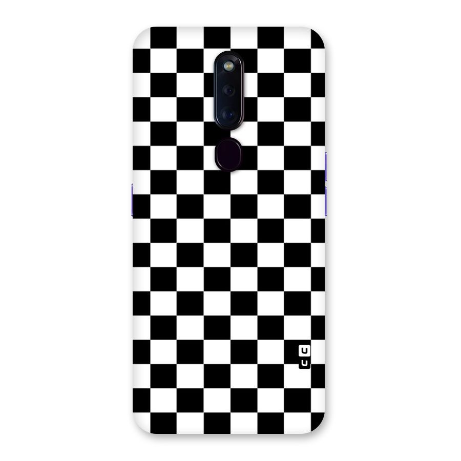 Classic Check Back Case for Oppo F11 Pro
