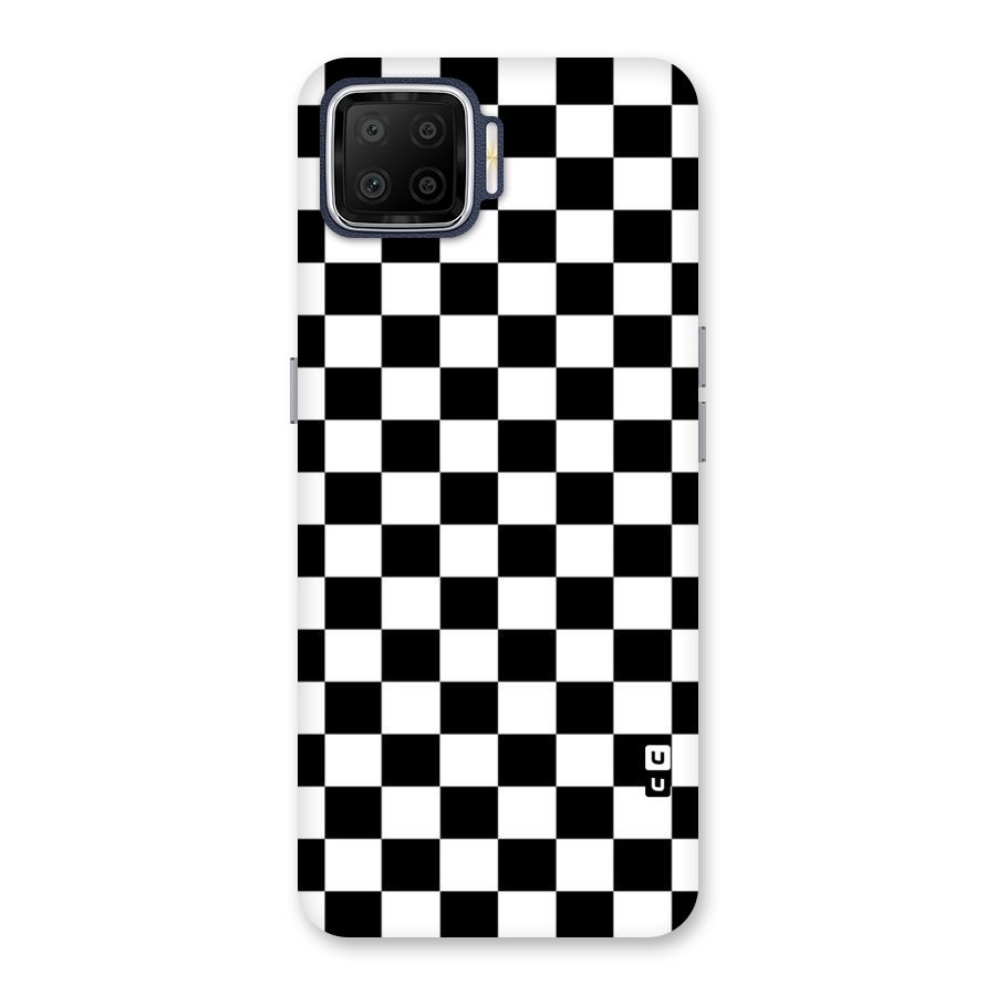 Classic Check Back Case for Oppo F17