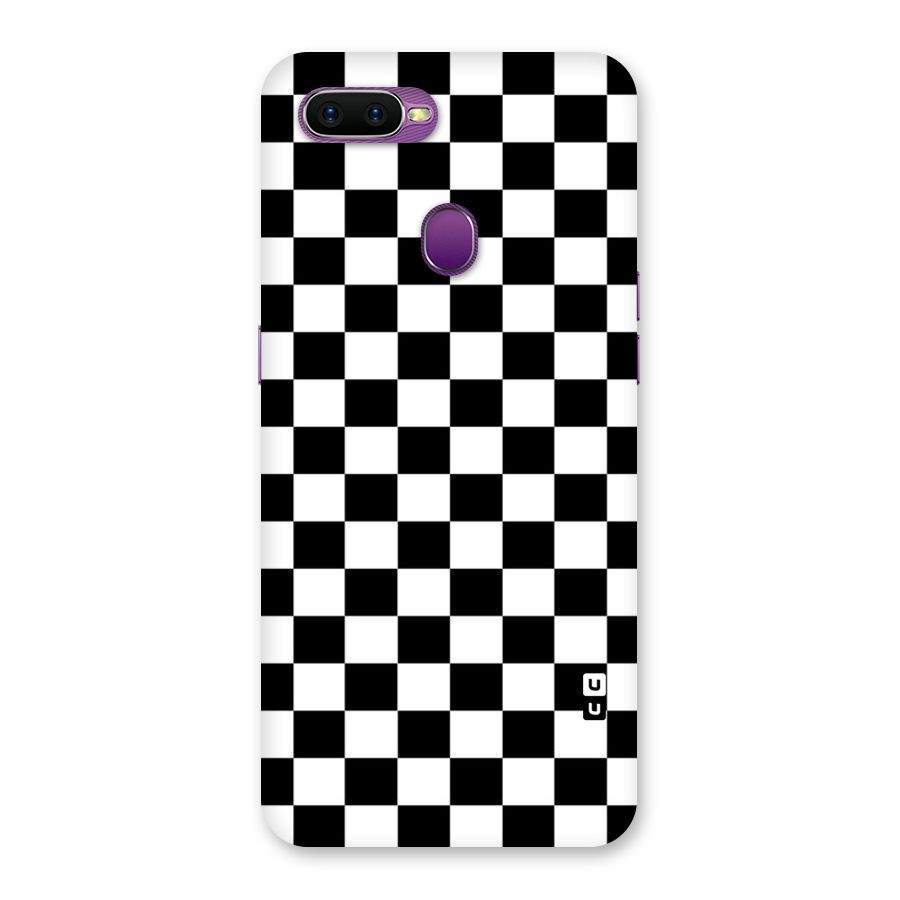 Classic Check Back Case for Oppo F9