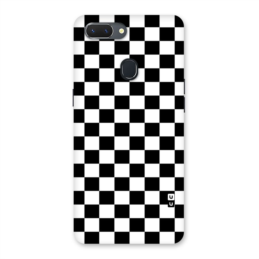Classic Check Back Case for Oppo Realme 2