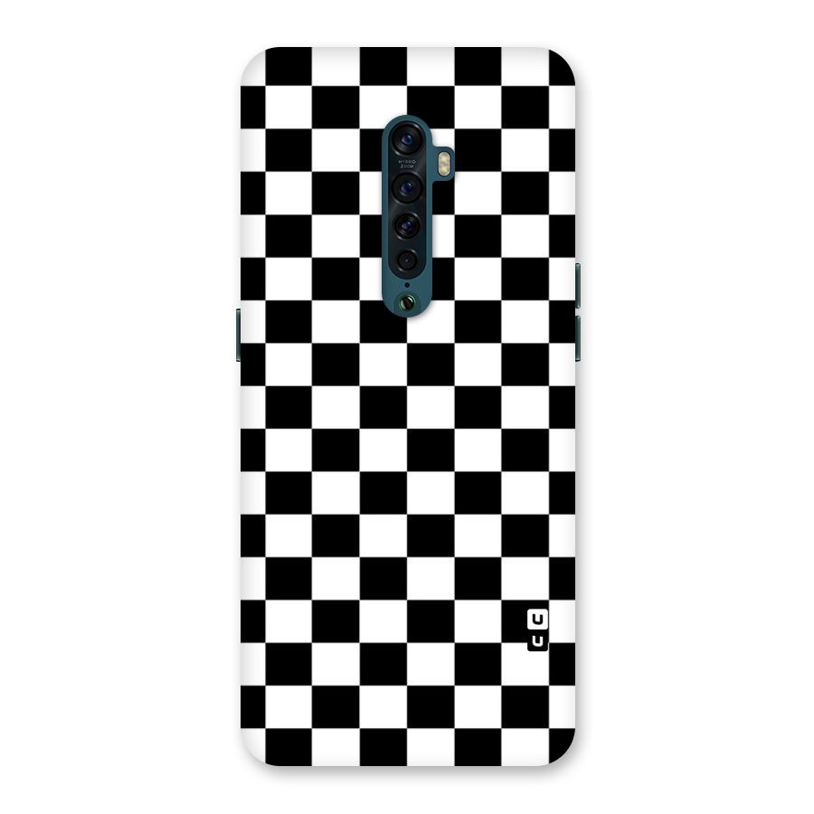 Classic Check Back Case for Oppo Reno2
