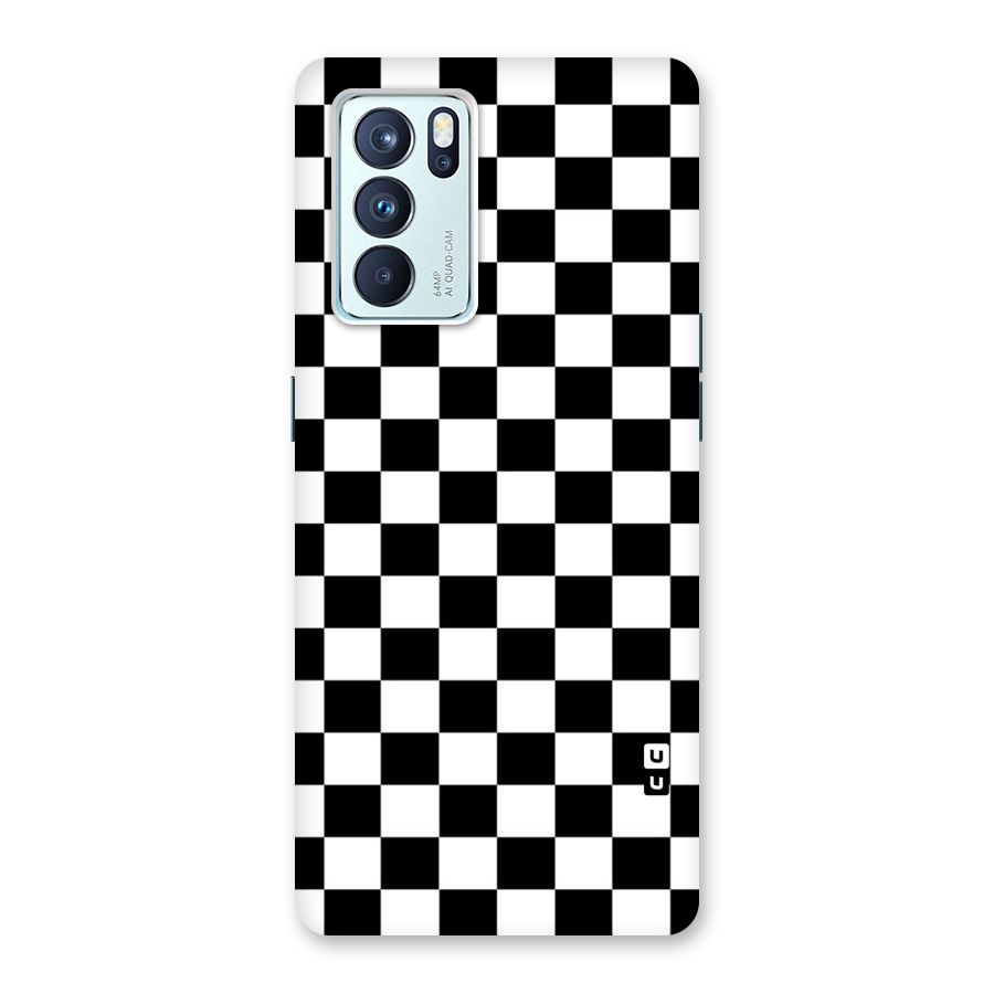 Classic Check Back Case for Oppo Reno6 Pro 5G