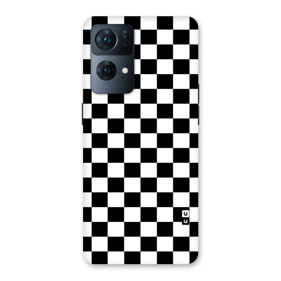 Classic Check Back Case for Oppo Reno7 Pro 5G