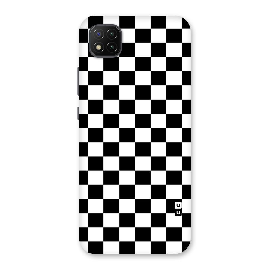 Classic Check Back Case for Poco C3