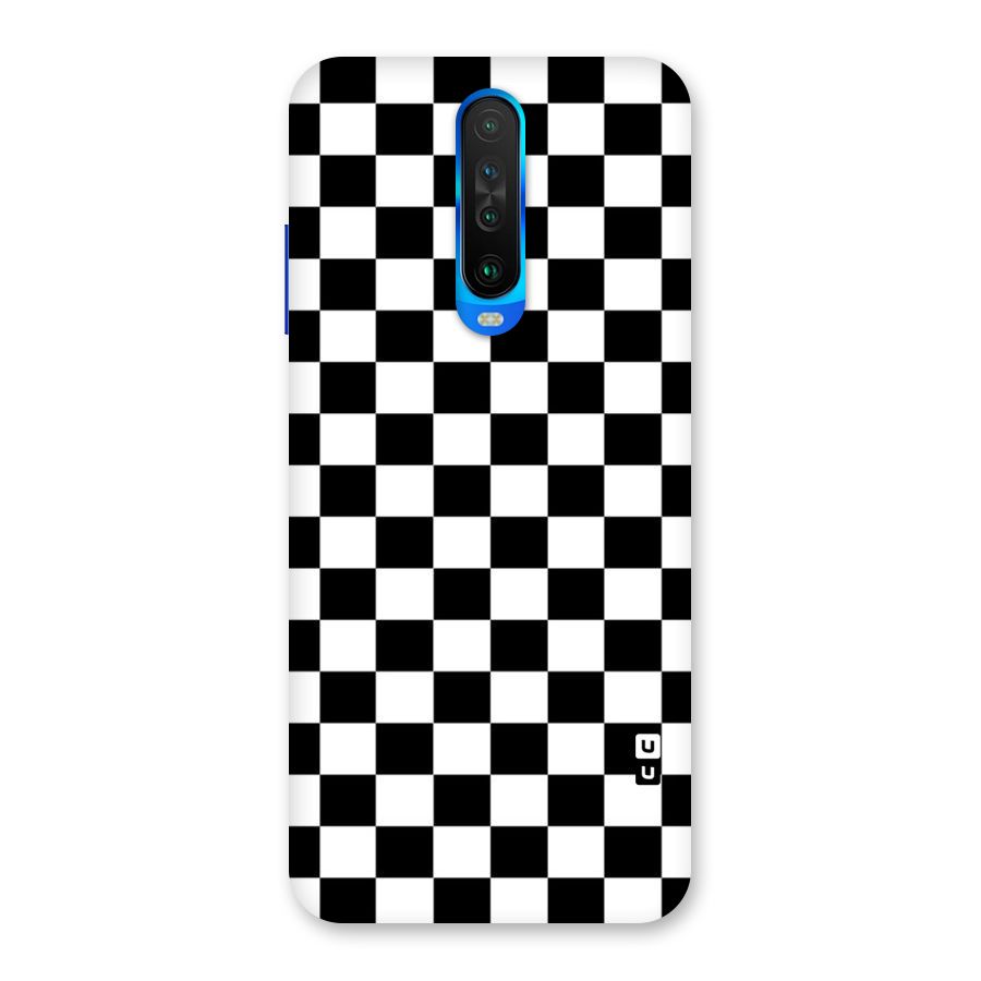 Classic Check Back Case for Poco X2