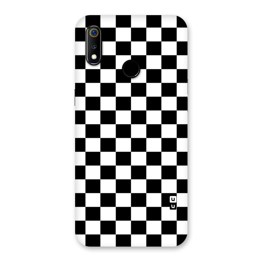 Classic Check Back Case for Realme 3