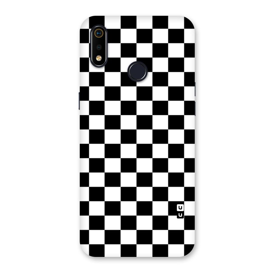 Classic Check Back Case for Realme 3i