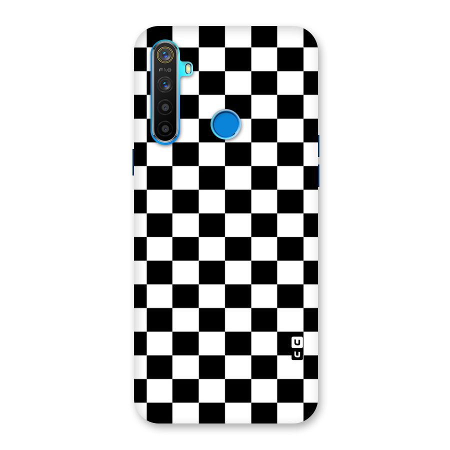 Classic Check Back Case for Realme 5s