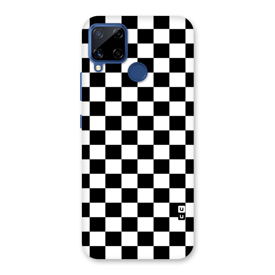 Classic Check Back Case for Realme C15