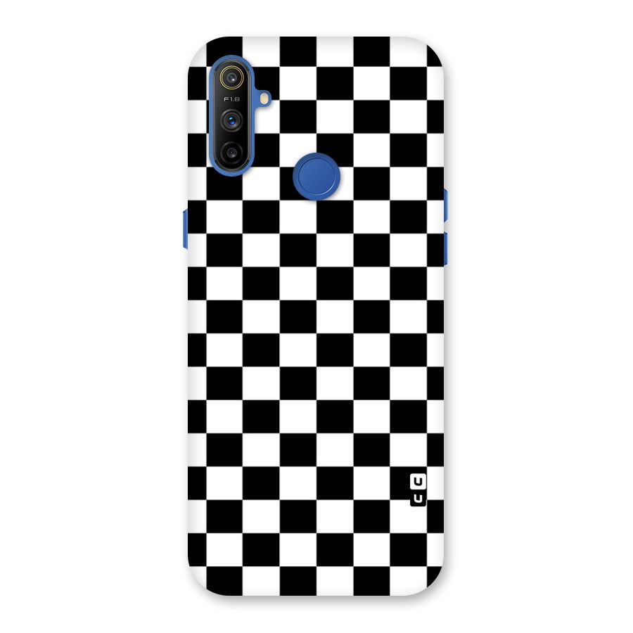 Classic Check Back Case for Realme Narzo 10A
