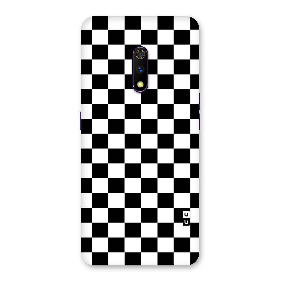 Classic Check Back Case for Realme X