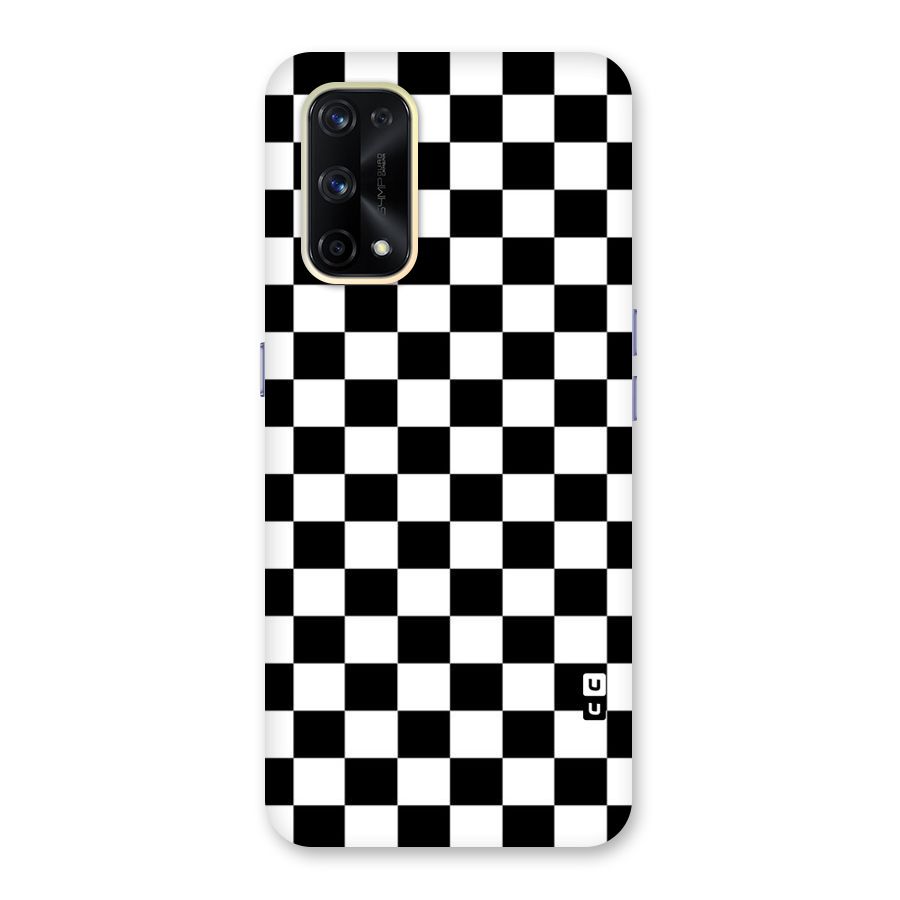 Classic Check Glass Back Case for Realme X7 Pro