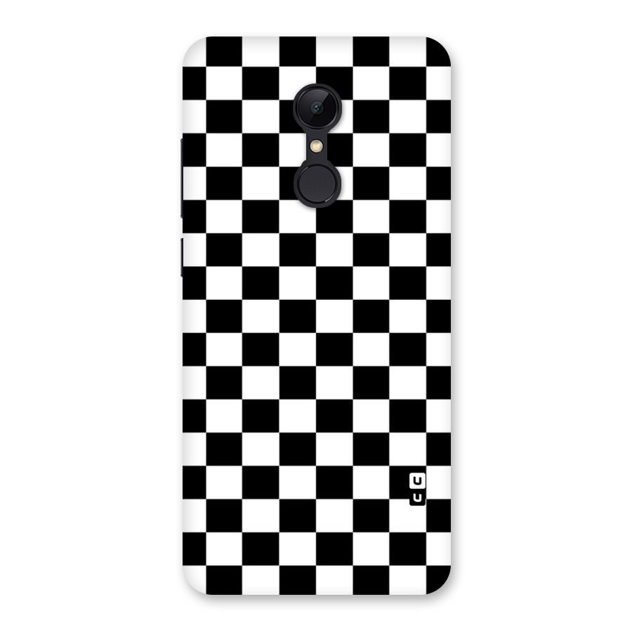 Classic Check Back Case for Redmi 5
