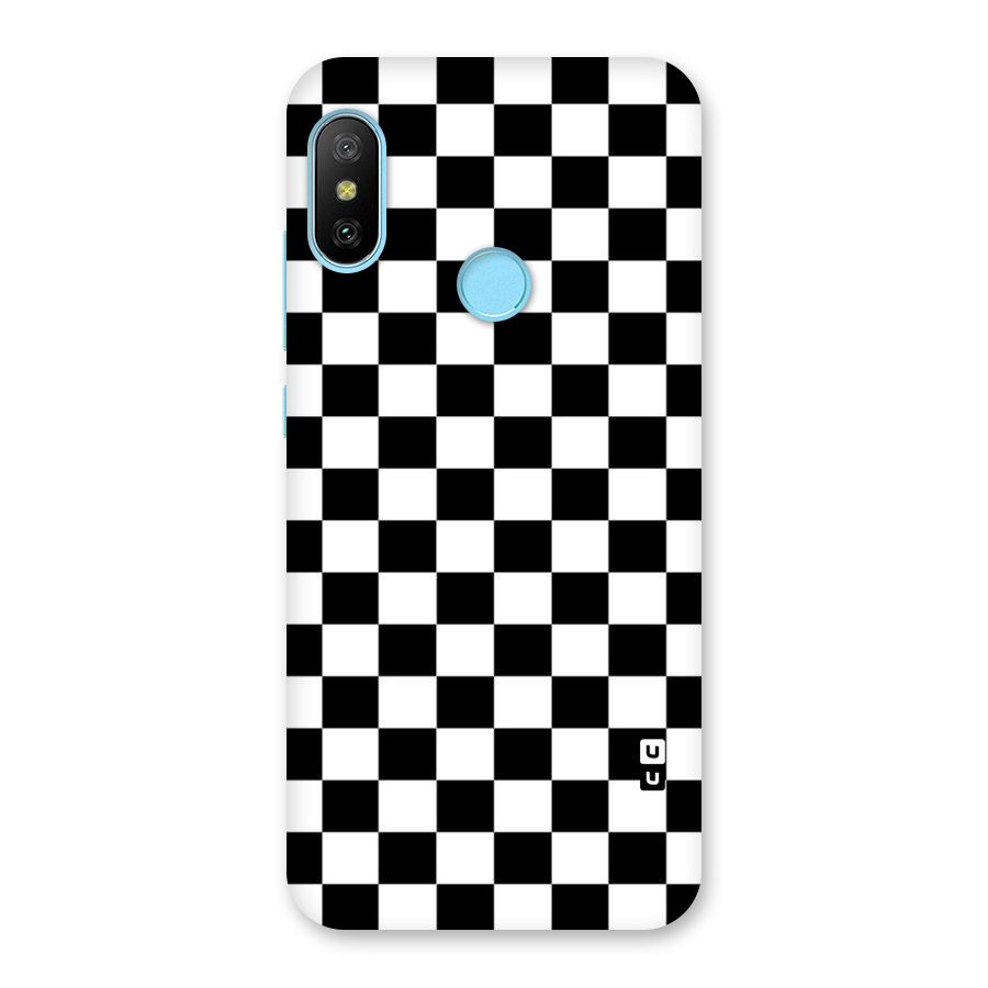 Classic Check Back Case for Redmi 6 Pro
