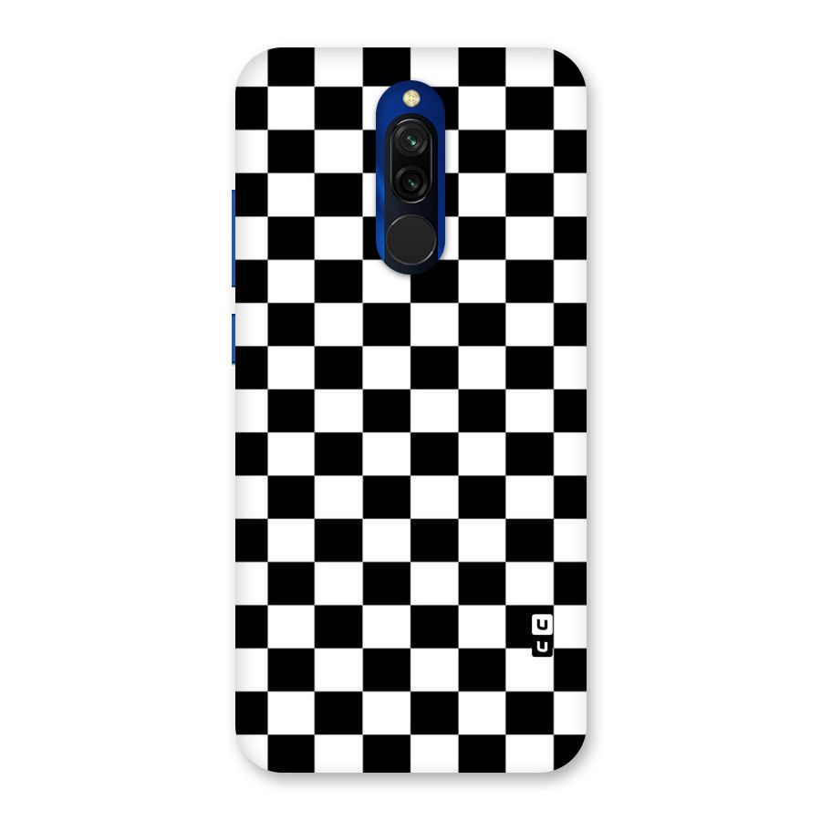 Classic Check Back Case for Redmi 8