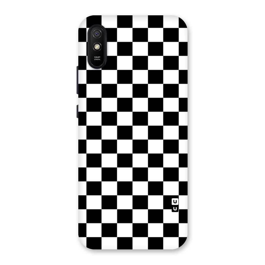 Classic Check Back Case for Redmi 9A