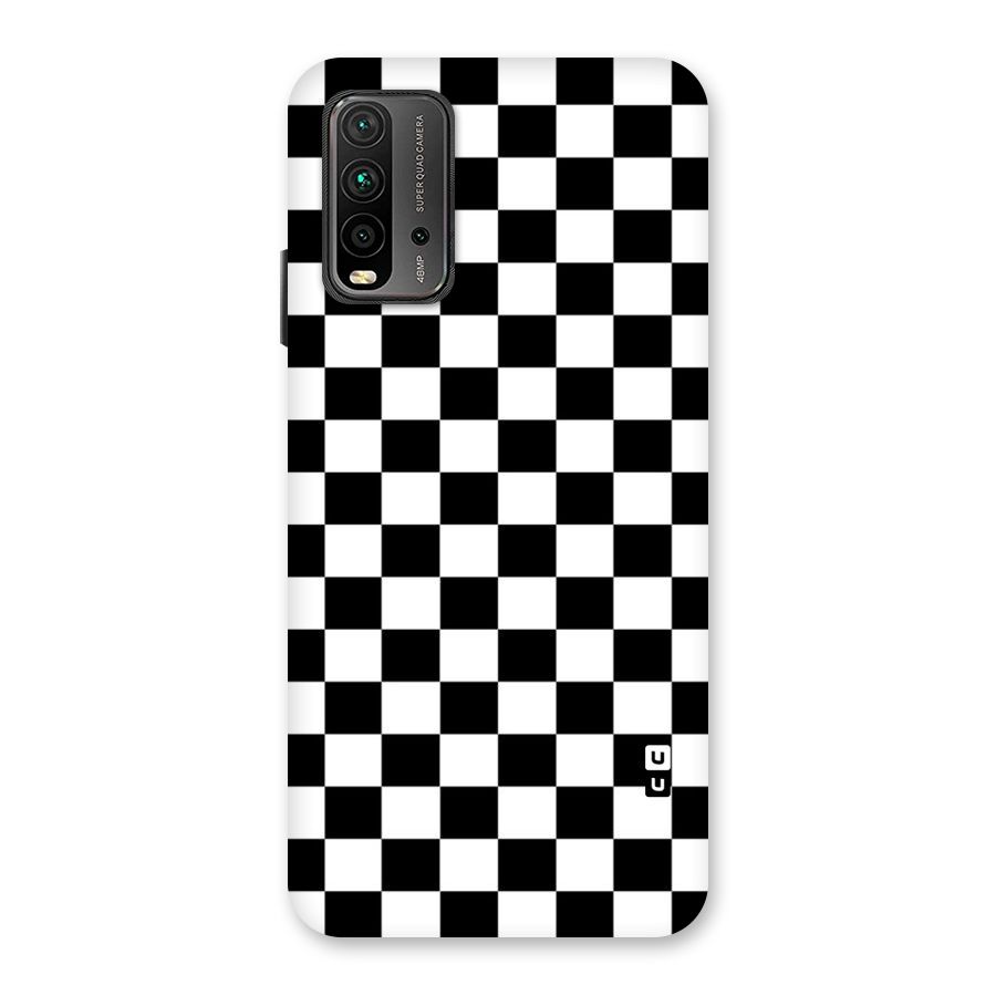 Classic Check Back Case for Redmi 9 Power