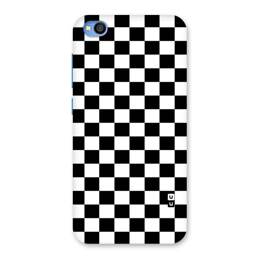 Classic Check Back Case for Redmi Go