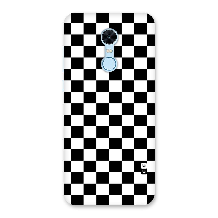 Classic Check Back Case for Redmi Note 5