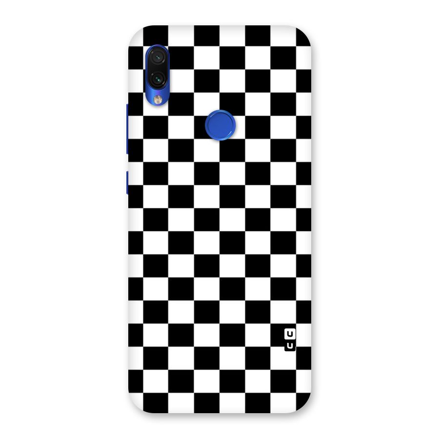 Classic Check Back Case for Redmi Note 7S
