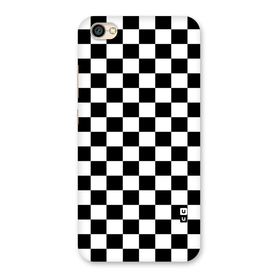 Classic Check Back Case for Redmi Y1 Lite
