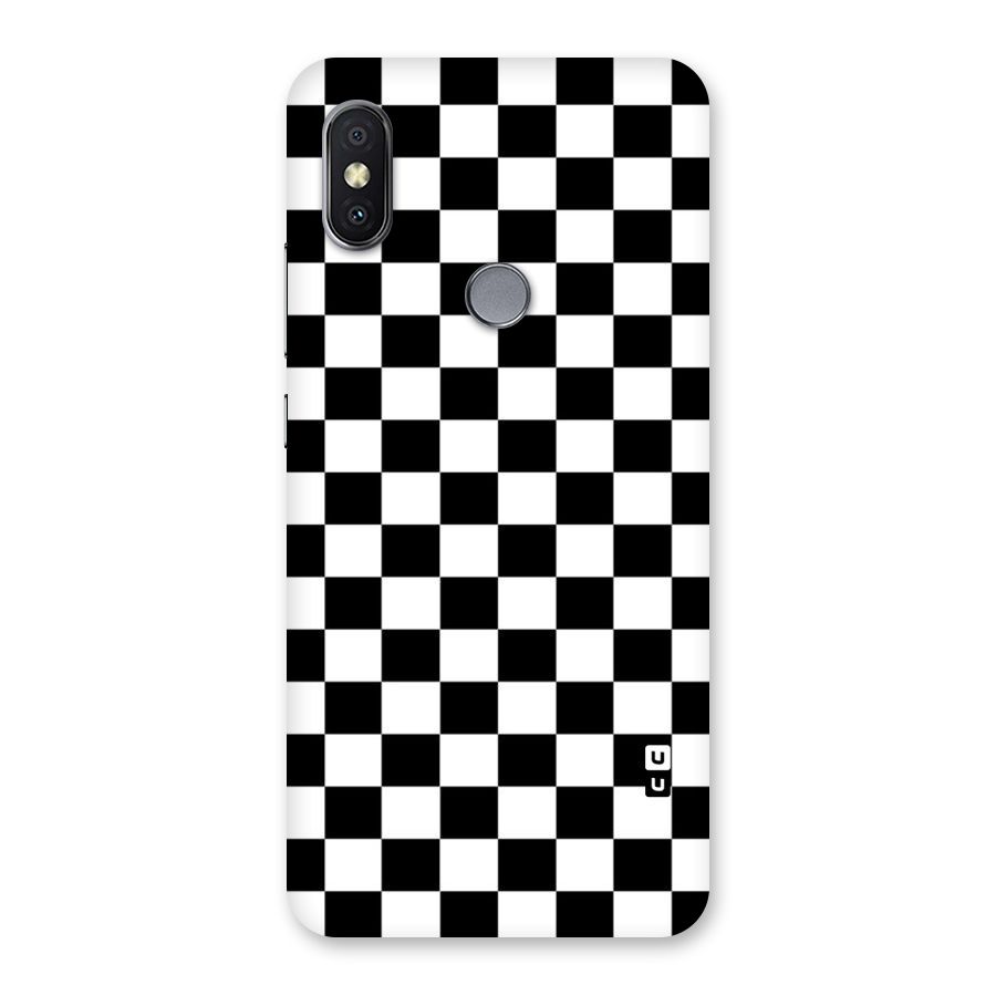 Classic Check Back Case for Redmi Y2