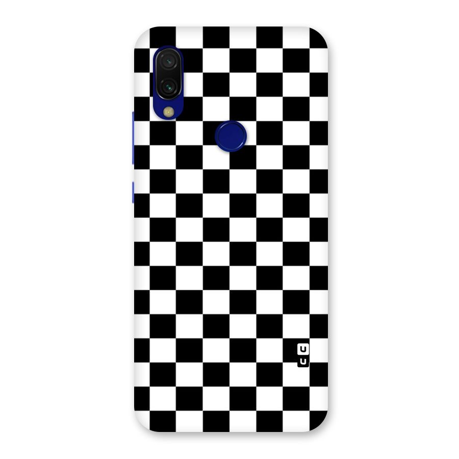 Classic Check Back Case for Redmi Y3