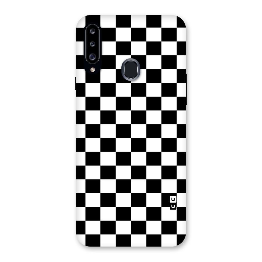 Classic Check Back Case for Samsung Galaxy A20s