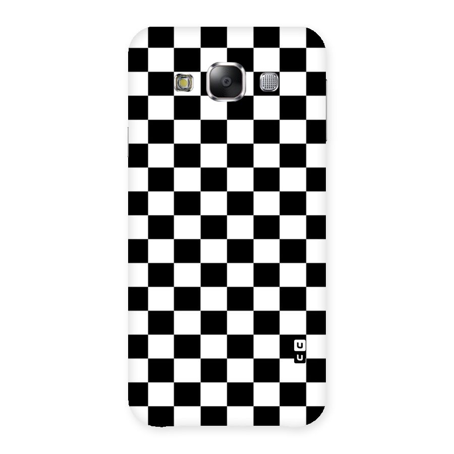 Classic Check Back Case for Samsung Galaxy E5