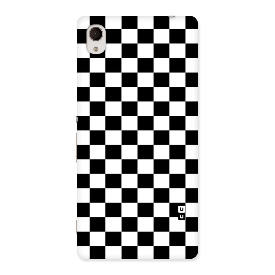 Classic Check Back Case for Sony Xperia M4