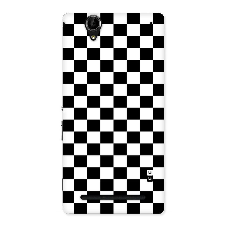 Classic Check Back Case for Sony Xperia T2