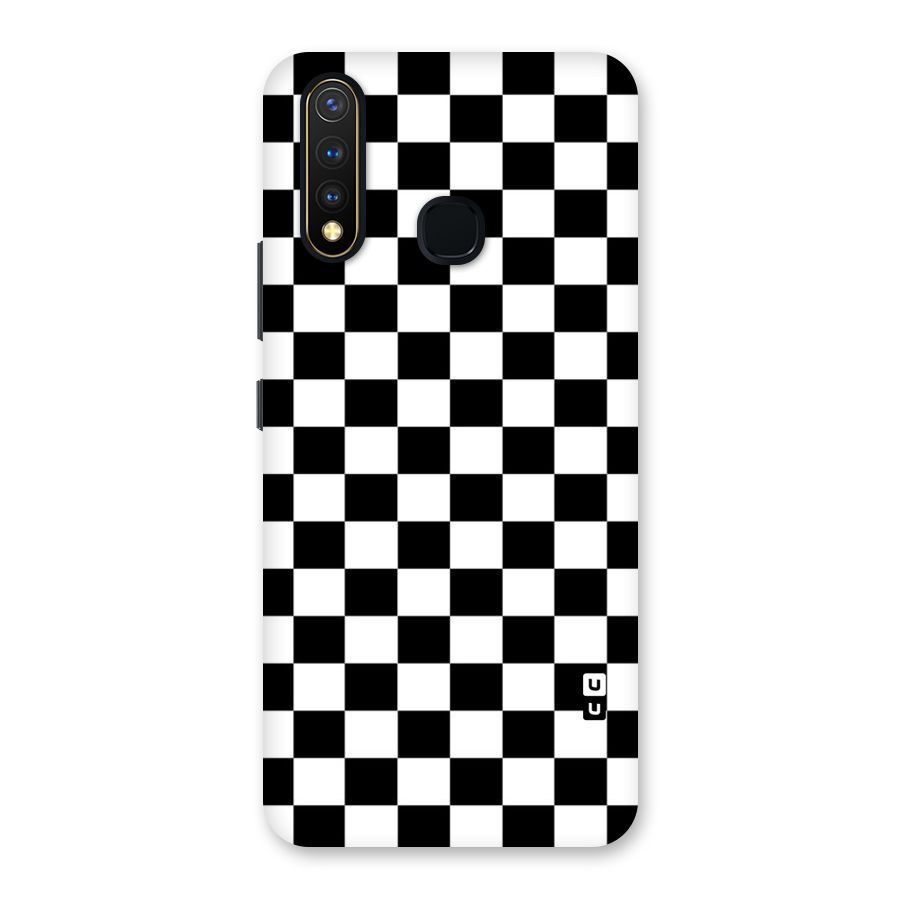 Classic Check Back Case for Vivo U20