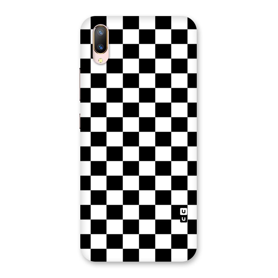 Classic Check Back Case for Vivo V11 Pro