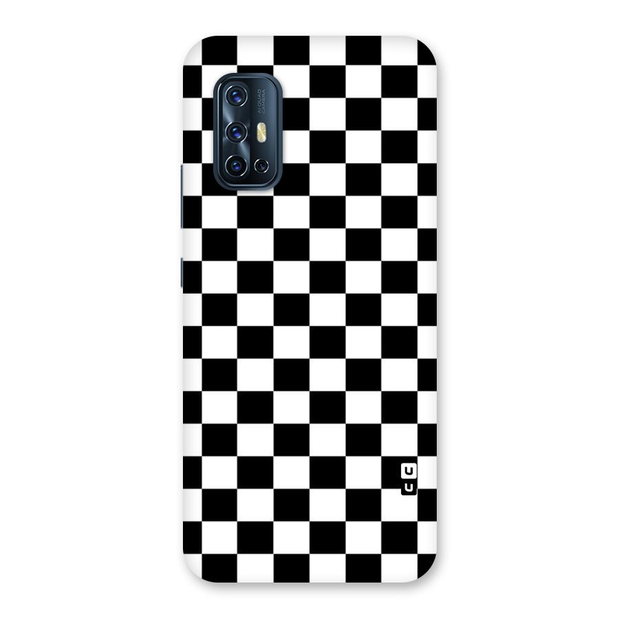 Classic Check Back Case for Vivo V17