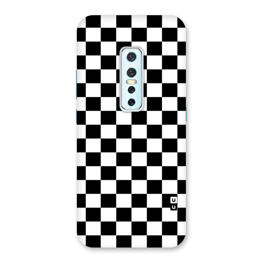 Classic Check Back Case for Vivo V17 Pro