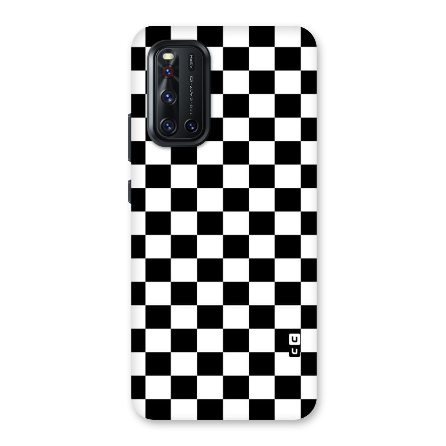 Classic Check Back Case for Vivo V19