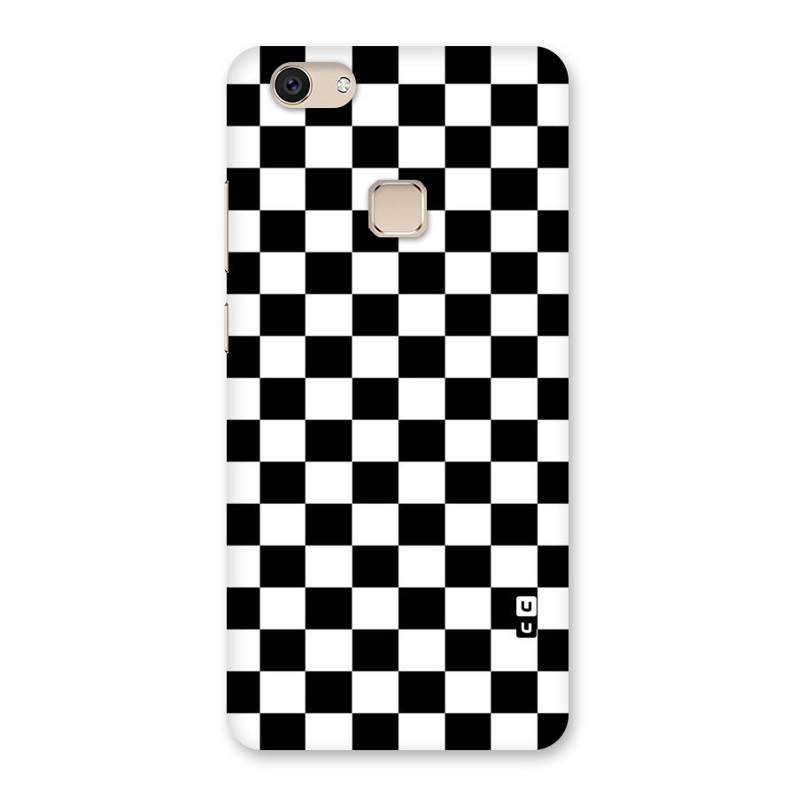 Classic Check Back Case for Vivo V7