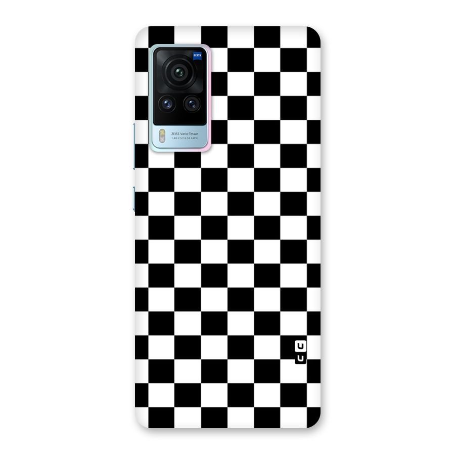 Classic Check Back Case for Vivo X60 Pro