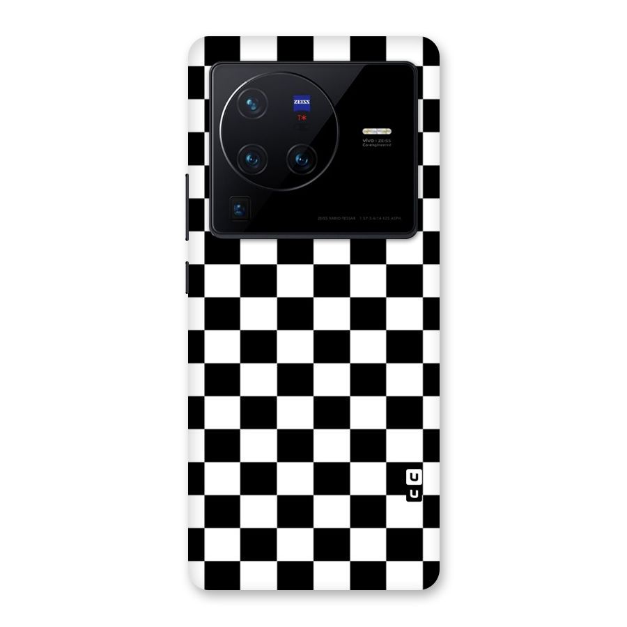 Classic Check Back Case for Vivo X80 Pro