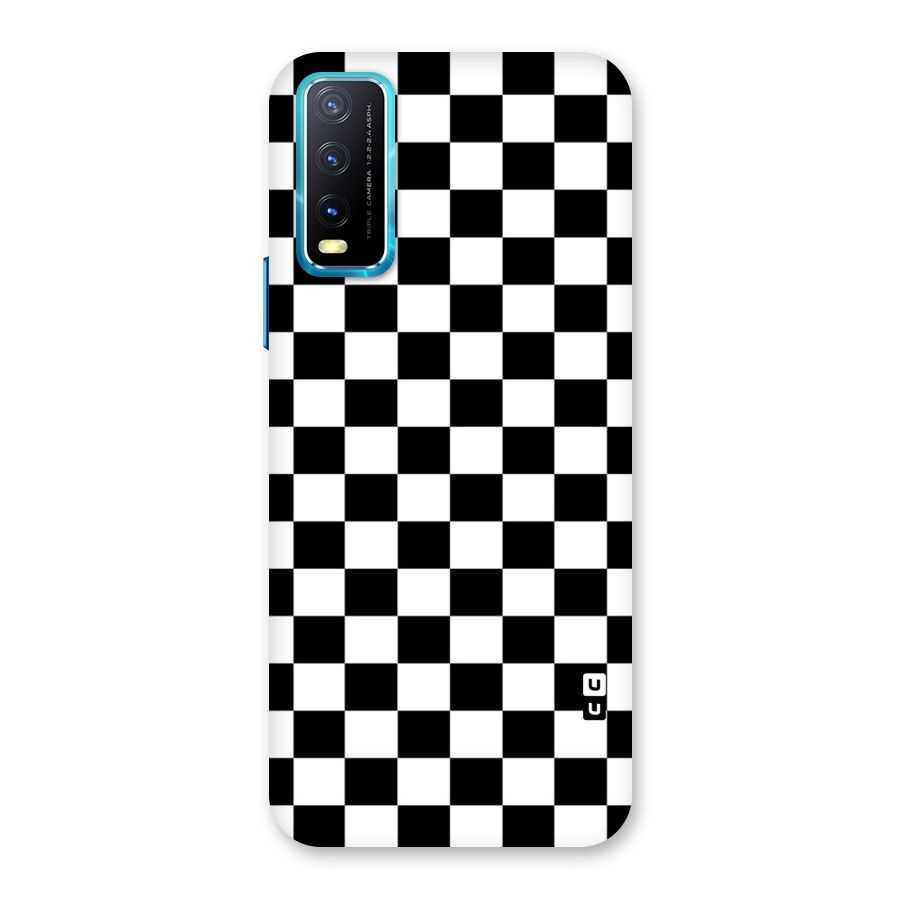 Classic Check Back Case for Vivo Y20