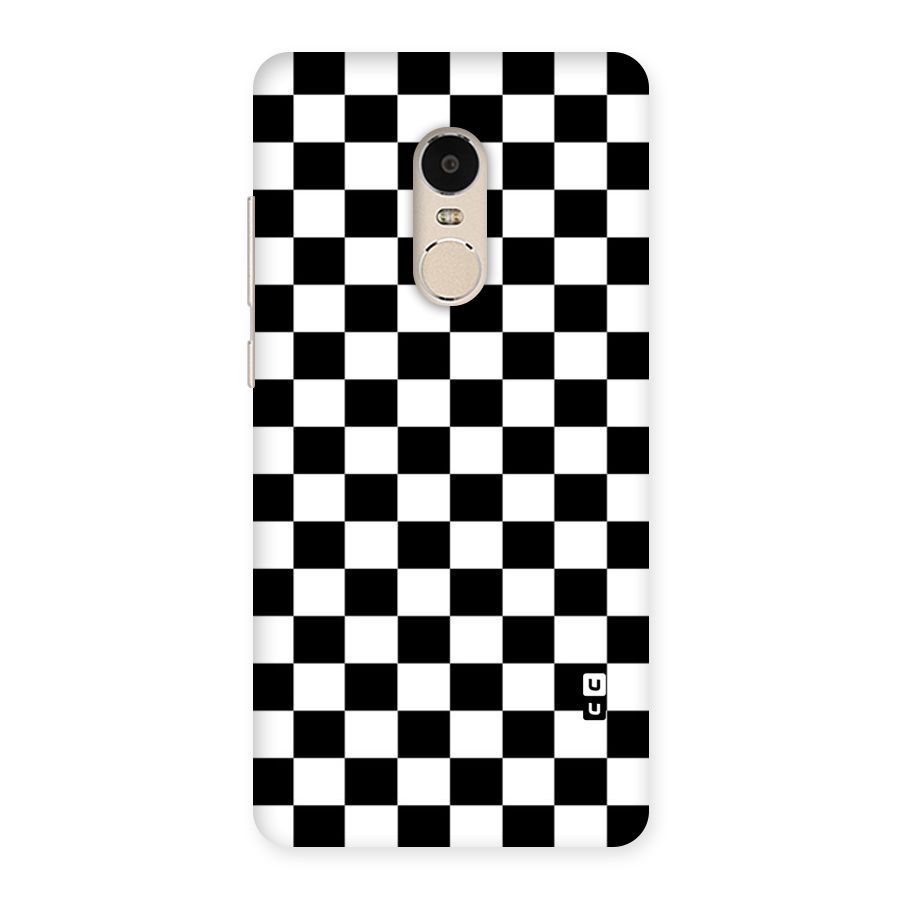 Classic Check Back Case for Xiaomi Redmi Note 4