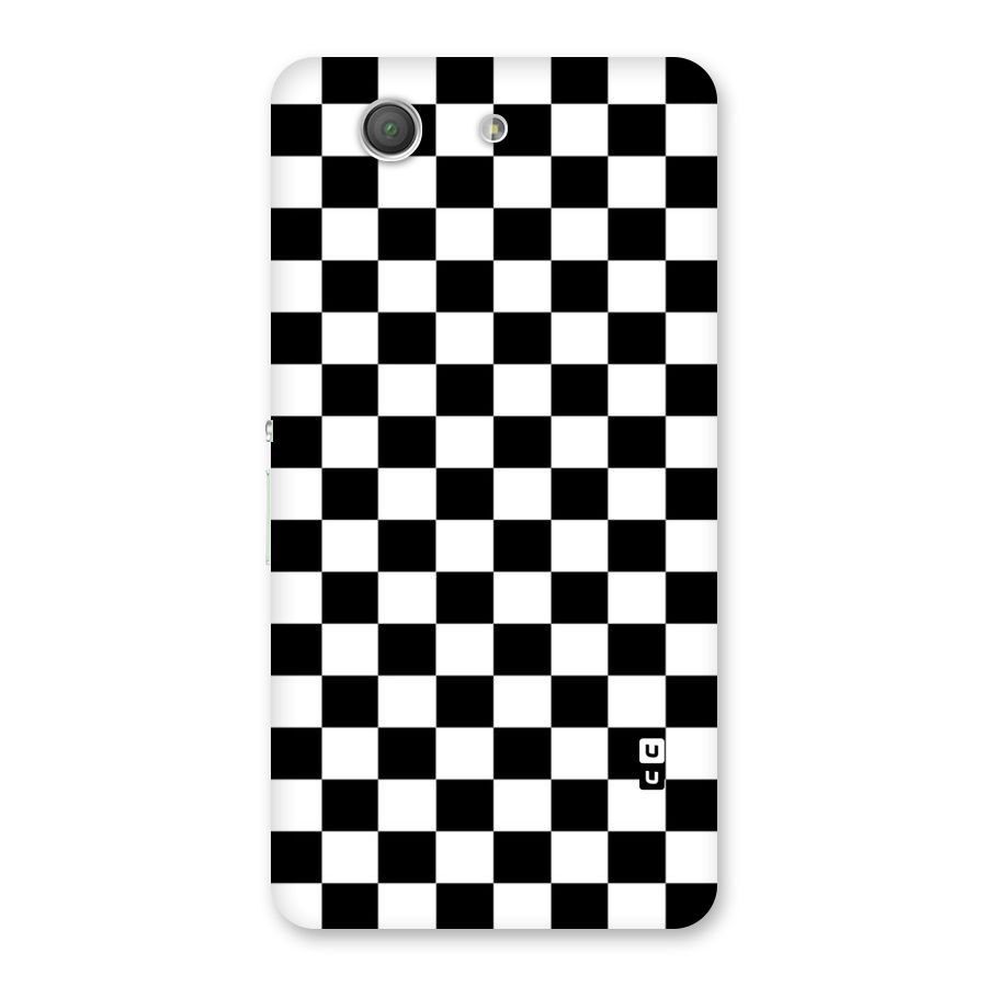 Classic Check Back Case for Xperia Z3 Compact