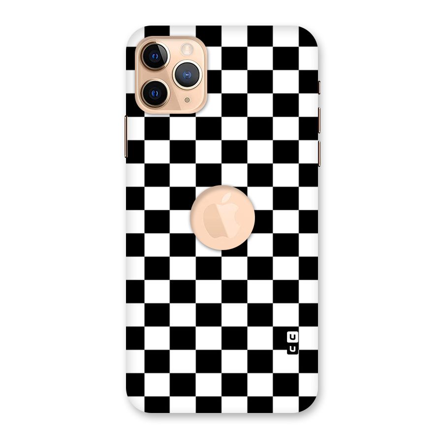 Classic Check Back Case for iPhone 11 Pro Max Logo Cut